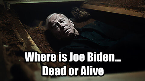 Where Is Joe Biden - Dead Or Alive - 7/26/24..