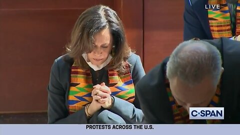 🚨 FLASHBACK: Kamala Harris Kneels for George Floyd