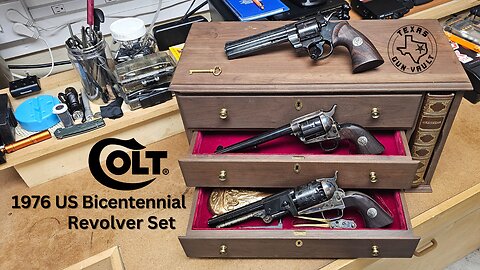 From the Vault: Colt Bicentennial Revolver Set (Dragoon, Single Action Army, & Python)