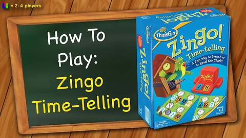 How to play Zingo Time Telling