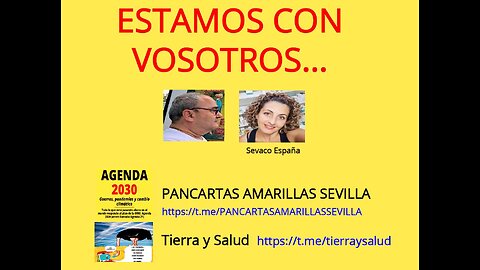 10) CONCENTRACIÓN EN ESTEPA DE PANCARTAS AMARILLAS SEVILLA 14/03/23