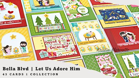 Bella Blvd | Let Us Adore Him | 43 cards 1 collection