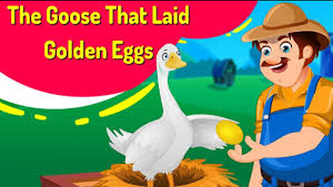 The Golden Egg | Moral Story For Kids | New English Story | The Hen That Laid Golden Egg