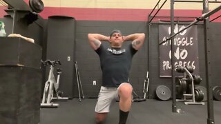 Bodyweight Lunges - 20210412