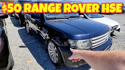 Ranger Rover HSE $50, Lincoln Town Car, Copart Walk Around