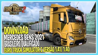 DOWNLOAD MERCEDES BENS 2021 1.41 EURO TRUCK SIMULATOR 2