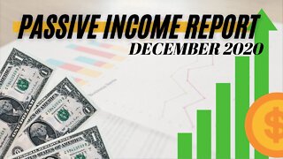 Our Passive Income Report - December 2020