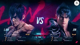 TEKKEN 8 - Law vs Jin (FT2) (Closed Network Test)