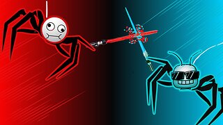 SPIDER HECK: Eight-Legged Light Saber Duels!!!!