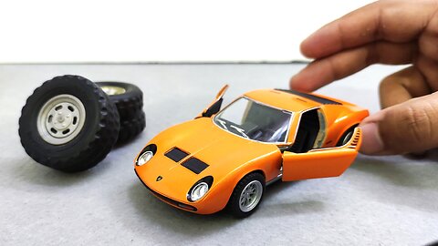 Unboxing Lamborghini Miura SV | Mini Diecast Model Car