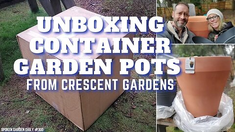 🌿 Unboxing Container Gardening Pots | Crescent Garden Containers - SGD 300 🌿