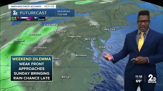 WMAR-2 News Patrick Pete's Wednesday forecast