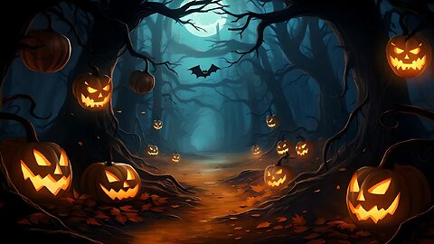 Spooky Halloween Music – Haunted Pumpkin Woods | Dark, Magical