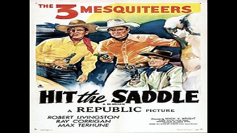 Hit the Saddle -Three Mesquiteers