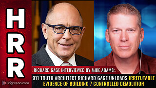 911 truth architect Richard Gage unloads irrefutable evidence of Building 7 controlled demolition