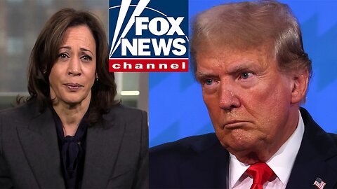 Donald Trump and CACKLING Kamala debate IS ON!