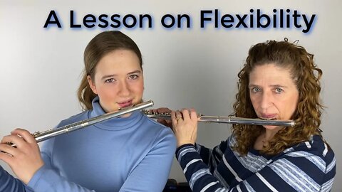 Live Flute Lesson on Embouchure Flexibility with 15 Year Old Student Allegra - FluteTips 147