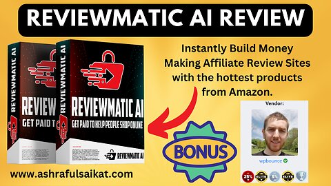 ReviewMatic AI Review ⚠️ Full OTO Details + Bonus — (App By Igor Burban)