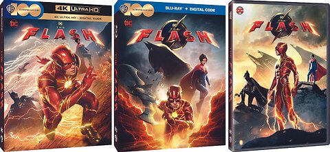 The Flash [4K UHD + Blu-ray + DVD] "You wanna get nuts? Let's get nuts."