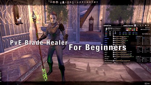 ESO Nightblade Healer PvE Build for Beginners [QuickGuide]