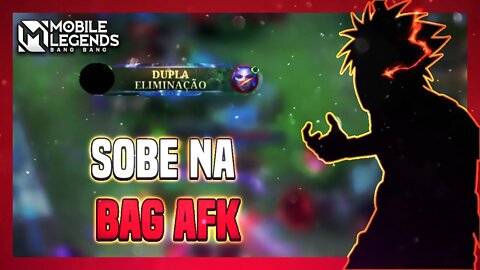 FILA RANKED COM VALE AFK, TIVEMOS QUE CARREGAR | Mobile Legends