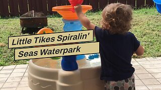 Little Tikes Spiralin' Seas Waterpark Play Table, Multicolor