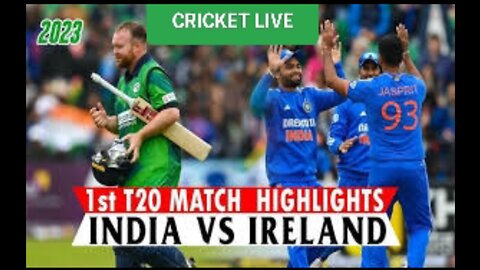 India Vs Ireland 1st T20 2023 Full Highlights - India Vs Ireland Highlights - #india