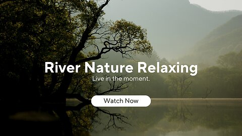 Experience the Serenity of River Nature: A Relaxing Escape from Everyday Stress