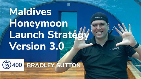 Maldives Honeymoon Amazon Launch Strategy Version 3.0 | SSP #400