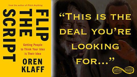 13 Sales psychology jedi mind tricks for "Inception" ⭐️⭐️⭐️⭐️⭐️ Book Review of "Flip the Script"