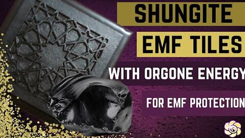 Shungite Orgonite Tiles For EMF Protection Home Improvement Projects