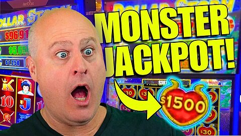 MONSTER JACKPOT during the Dollar Storm Extravaganza!