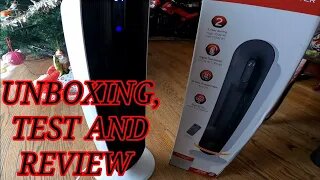 Unboxing The KONWIN 25" Oscillating Ceramic Tower Heater Test And Review