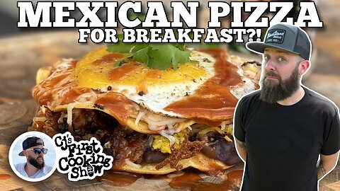 CJ's Ultimate Mexican Breakfast Pizza | Blackstone Griddles