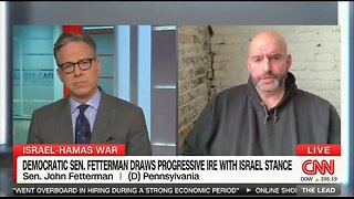 Democrat Sen John Fetterman Makes Sense