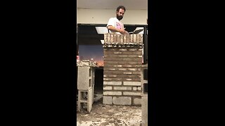 Build A Chimney Using #BrickBlockStone At #PhoenixMasonrySchool