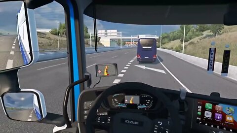 euro truck simulator 2 1.44 barcelona-montpellier daf xg+530 #6
