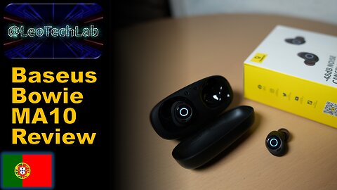 Review dos earbuds sem fios Baseus Bowie MA10