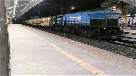Night Rail Fanning | At Kalwa Station