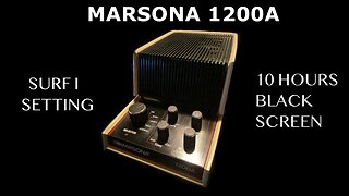 Vintage White Noise - Marsona 1200A - Surf I Setting - 10 Hours - Sleep Sound