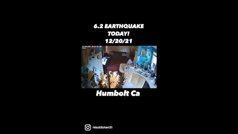 California 6.2 Earthquake Eureka Humboldt