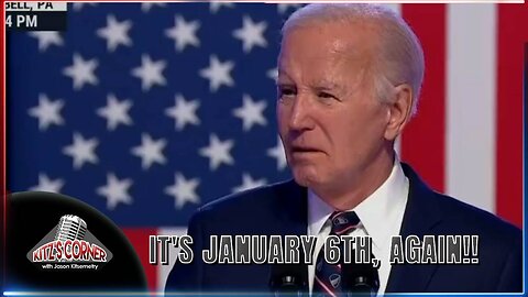 Joe Biden Rehashes January 6th For His 2024 Campaign