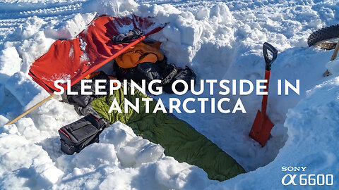Camping Outside in the Antarctic Summer