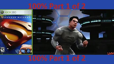 Superman Returns 100% 1 of 2 Xbox 360