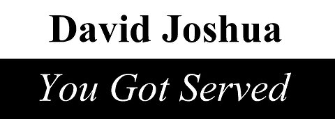 David Joshua - You Got Served [Music Video]