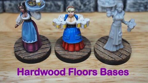Miniature Basing: Hardwood Floors