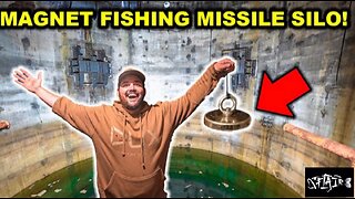 MAGNET fishing inside the MISSILE SILO. (Surprise catch)