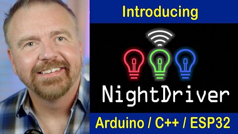 LED STRIP LIGHTS over WIFI! NightDriver Arduino How to Project in C++ and Python
