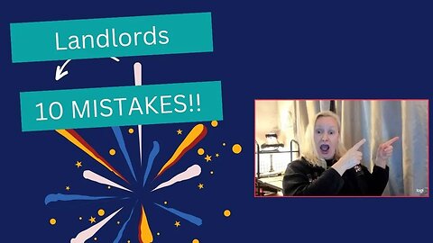 Top 10 Landlord Mistakes - How to Avoid Them!