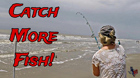 Crystal Beach SURF FISHING! Tips and How To #surffishing #fishing #beach